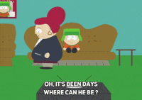 talking kyle broflovski GIF by South Park 