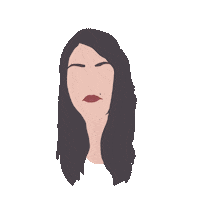 sandraelser no stop brunette sandra Sticker