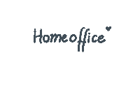 Work Home Sticker