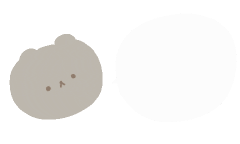 Bear 吹き出し Sticker
