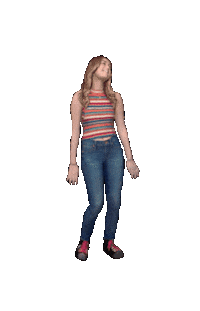 3D Portrait Sticker by Originals