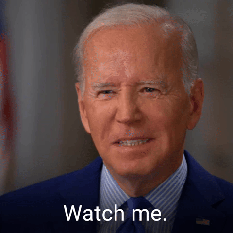 Watch me.