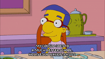 Lisa Simpson Table GIF by The Simpsons