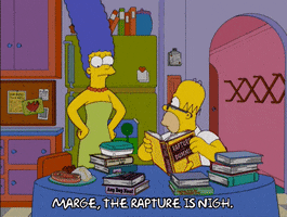 Episode 19 Books GIF by The Simpsons