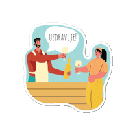 vojvodina srem stara pazova starapazova gastro srem Sticker