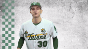 baseball athletics GIF by GreenWave