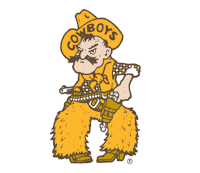 WyomingAthletics cowboys wyoming cowgirls wyo Sticker