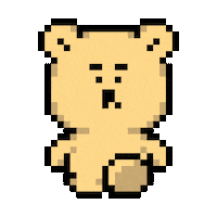 Happy Bear Sticker