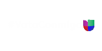 unicontigo univision Vota voto latino votaconmigo Sticker