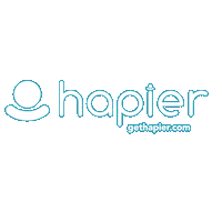 Happy Smile Sticker by Hapier