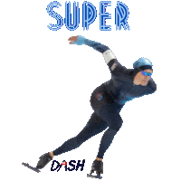 Speed Skater Sticker by DASH Skating