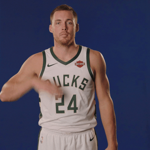 Pat Connaughton Basketball GIF by Milwaukee Bucks