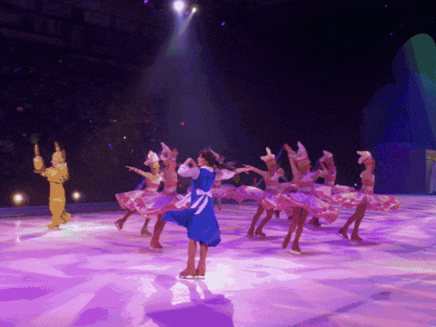 Skating Beauty And The Beast GIF by Disney On Ice