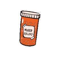 gromeromieles cartoon illustration doodle emotions Sticker