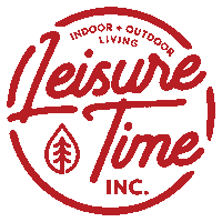 leisuretimeinc logo red brand branding Sticker