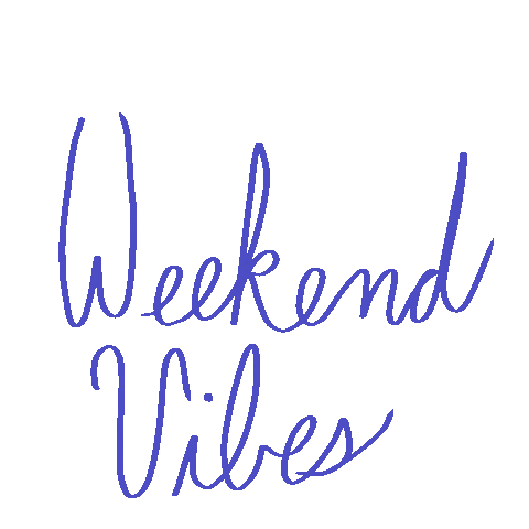 Weekend Vibes Sticker