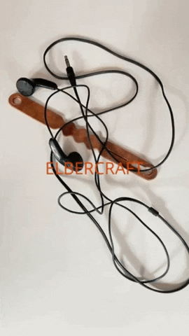 ELBERCRAFT leather cable organizer spiridonspit GIF