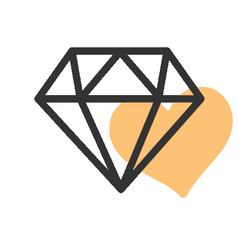 whimsicalwonderlandweddings giphyupload love marriage diamond Sticker