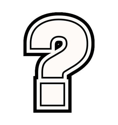 Question Sticker by Elizabeth Sutton Collection