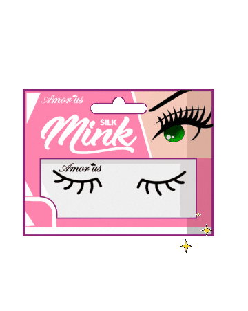 AmorUs giphyupload makeup lashes amour Sticker