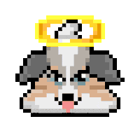 Pixel Shitting Sticker by Poopies.io