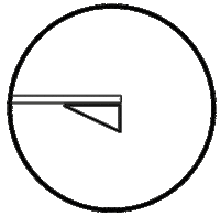 Circle Sticker by Maze Interior