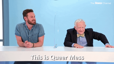 Leslie Jordan Bobby Berk GIF by The Roku Channel