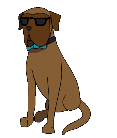 Dog Dancing Sticker