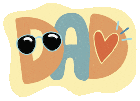 Fathers Day Dad Sticker