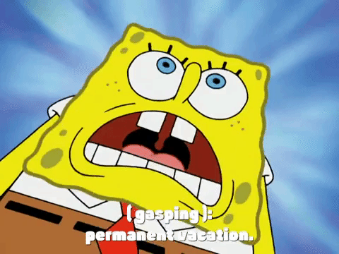 season 4 bummer vacation GIF by SpongeBob SquarePants