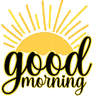Good Morning Sun Sticker