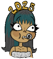 Happy New Years Sticker