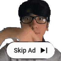 Skipping Fast Forward Sticker