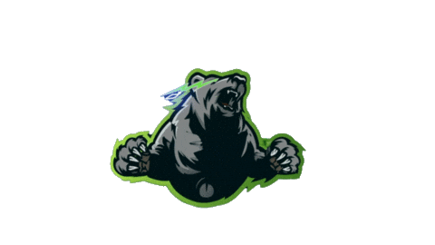 Grizzlies Sticker by 100MB