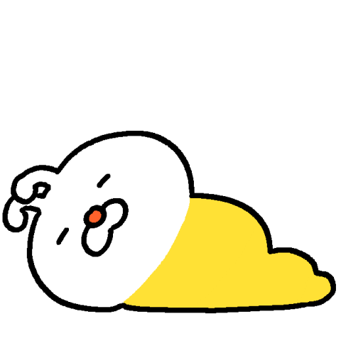 pikuiku giphyupload snail slug 달팽이 Sticker