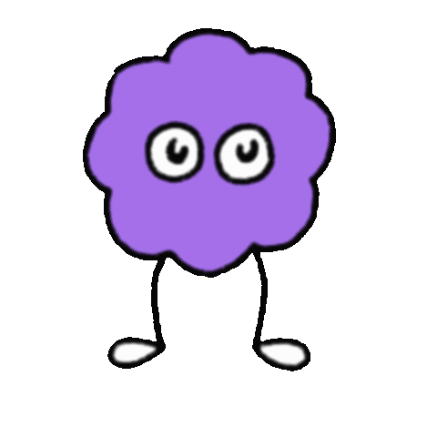 Doodle Virus Sticker