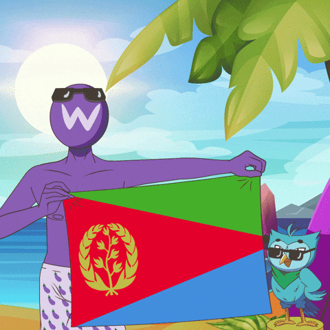Sunglasses Flag GIF
