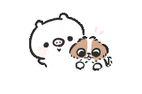 chuchuchuzzz yay look arrow happy dog Sticker