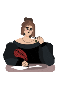 Escribir Mary Shelley Sticker