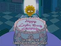 happy lisa simpson GIF