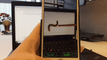 augmented reality GIF by British Science Association