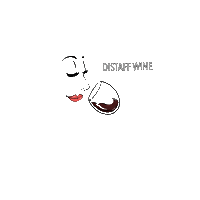 Distaff Drinktime Sticker by Nomen Wine