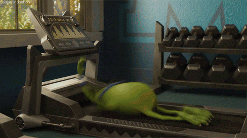 time treadmill GIF