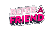 Pink Friend Sticker by Waggel