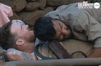 bromance cuddle GIF by I'm A Celebrity... Get Me Out Of Here! Australia