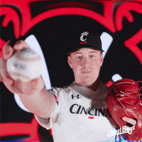 College Baseball GIF by Cincinnati Bearcats