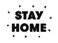 Stay Home Sticker by inwendo
