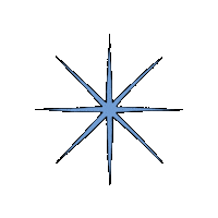 Star Sparkling Sticker by SHINSEGAE