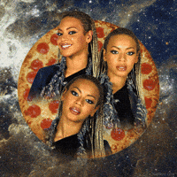 Space Pizza GIF