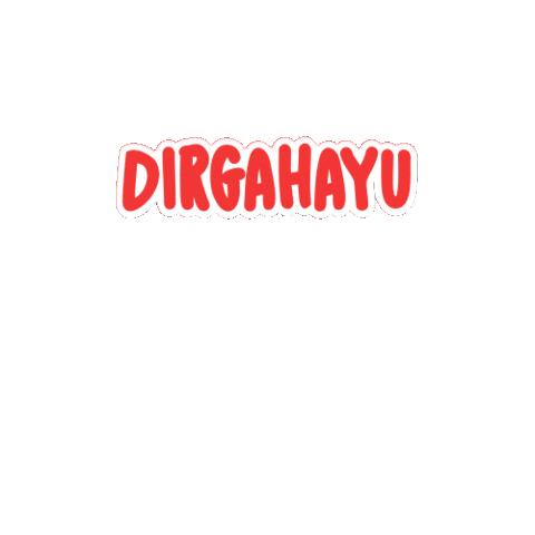 Dirgahayu Hut Ri Sticker by Afrakids